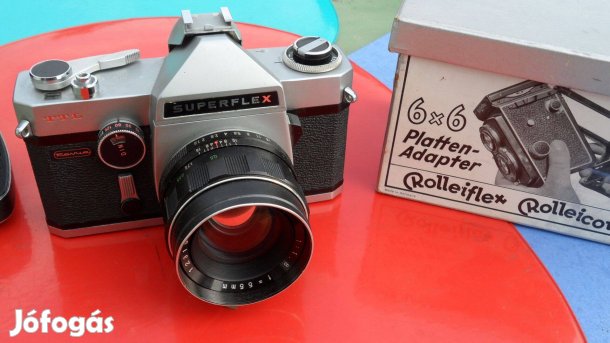 Chinon japán tükör reflexes fényképezőgép karcmentes, a múltból 1966