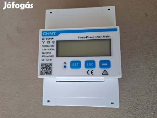 Chint 3×230/400V RS485 Háromfázisú digitális fogyasztásmérő
