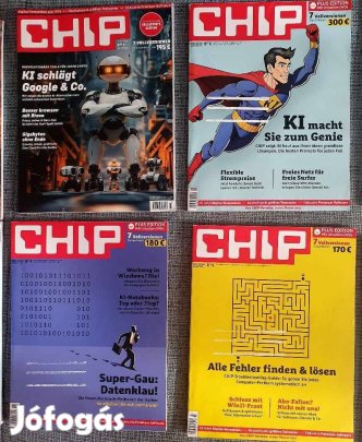 Chip und Motorwelt szupi újságok (magazinok) 15 db