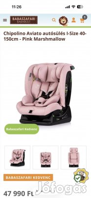 Chipolino gyerek ülés