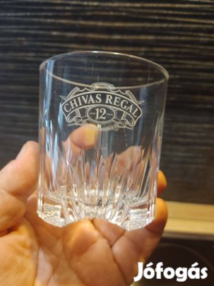 Chivas Regal üveg pohár 1 db pótlásnak