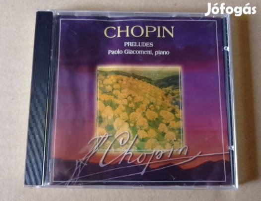 Chopin Paolo Giacometti Preludes CD lemez
