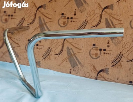 Chopper cruiser krómozott kormány 27 cm magas