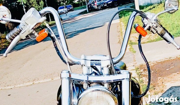 Chopper kormány magas, krómozott. BMX biciklihez