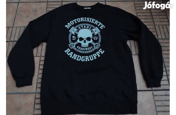 Chopper motoros pulóver XL