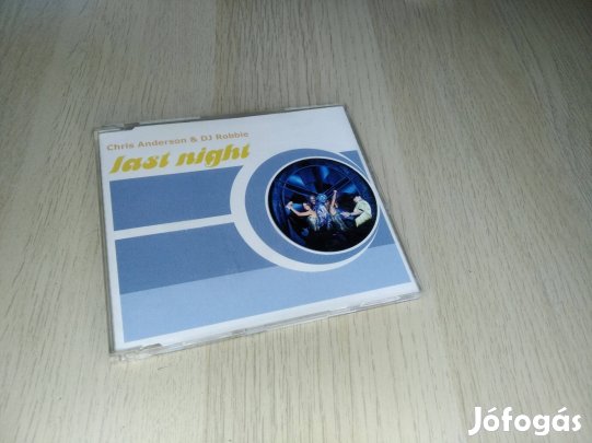 Chris Anderson & DJ Robbie - Last Night / Maxi CD