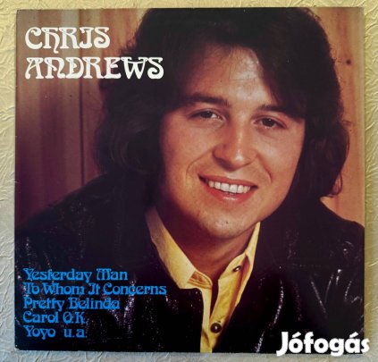 Chris Andrews német bakelit hanglemez LP