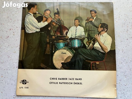 Chris Barber Jazz Band LP. Énekel Ottilie Patterson