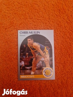 Chris Mullin NBA Hoops 1990-91 #116 kosaras kártya