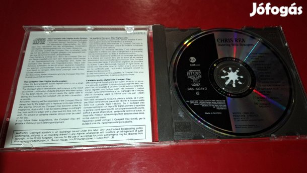 Chris Rea Dancing with strangers Cd 1987