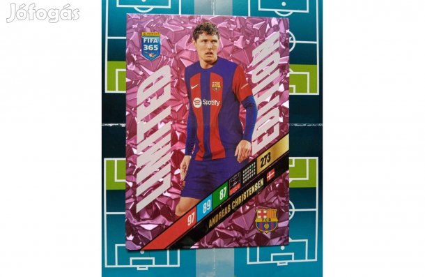 Christensen (Barcelona) Panini Fifa 365 2024 XXL Limited kártya