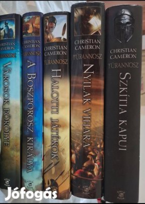 Christian Cameron Türannosz sorozat 1-5. könyvcsomag