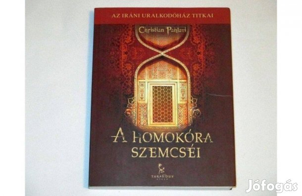 Christian Pahlavi: A homokóra szemcséi * Tarandus, 2012 * Új * 400 Ft