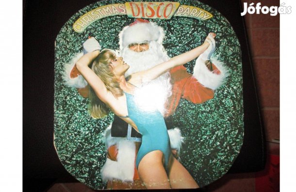 Christmas disco party bakelit hanglemez eladó