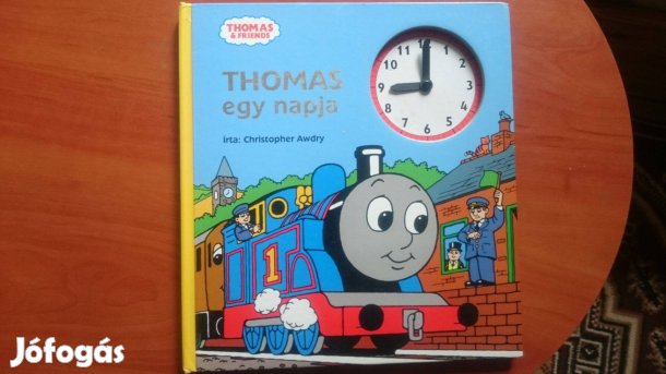 Christopher Awdry: Thomas egy napja +kifestő-színező színes ceruzákkal