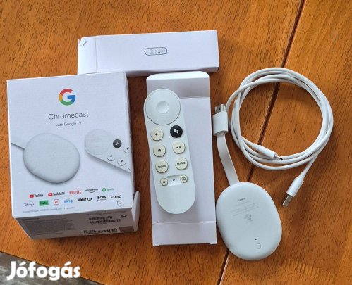 Chromecast google tv 4k tv okosító