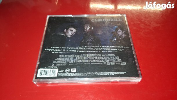Chronicle Soundtrack Cd 2012