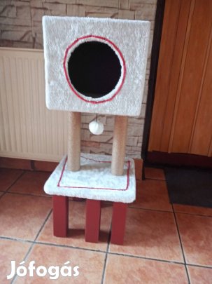 Cica macska kaparó házikó eladó 