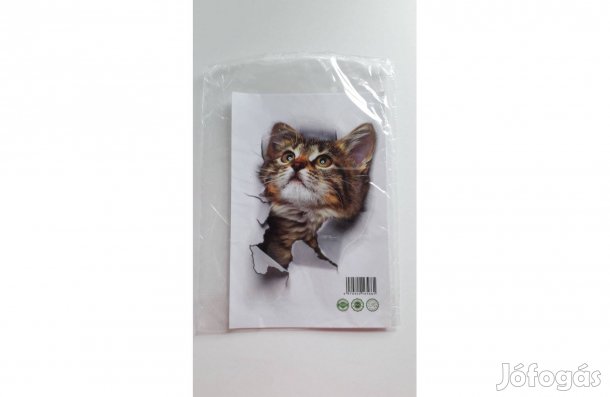 Cica poszter képmatrica gyerekszobai dekoráció új_