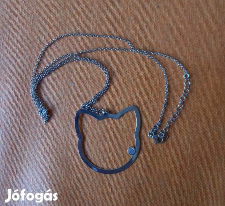 Cicás 925-ös ezüst nyaklánc új!
