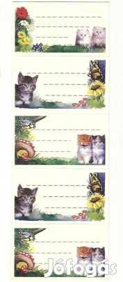 Cicás füzetcímke, vignetta