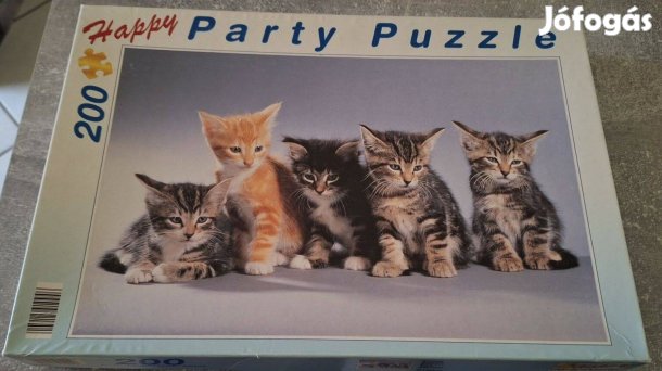 Cicás puzzle,200db-os