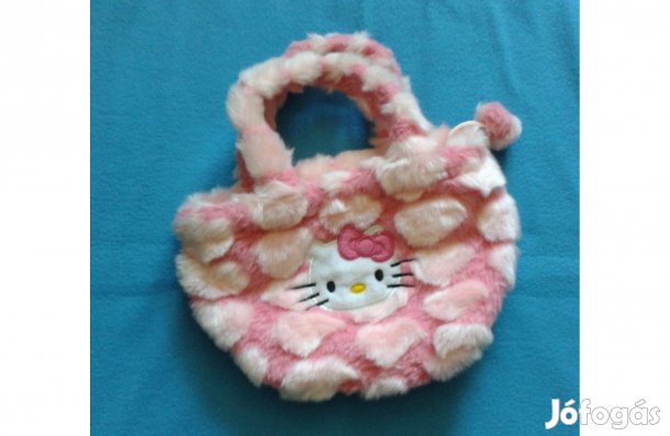 Cicás szőrmés kislány táska, Hello Kitty
