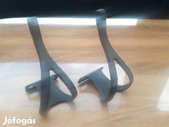 Ciclolinea pedálklipsz, klipsz, fekete, műanyag