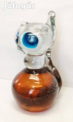 Ciculi, kézműves művészi üvegszobor. Muránó Olaszország