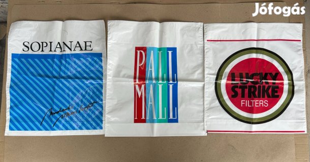 Cigarettás reklámtáskák