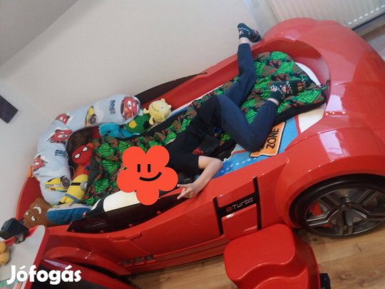 Cilek komplett gyerekszoba autós ágy szekrény komód gyermekbútor
