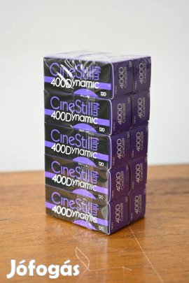 Cinestill 400D színes rollfilm - 10 tekercs - 120 film - EXP. 2025/1