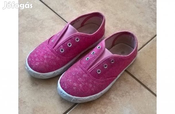 Cipő Gyerek, gyermek kislány 30-as fűző nélküli gumis Cupcake dobozban