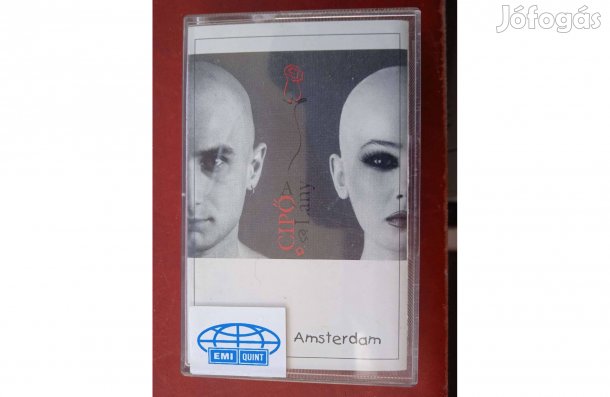 Cipő &Lany :Amsterdam ,műsoros kazetta , szorul a szalag