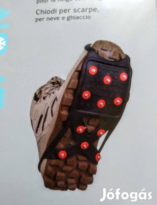 Cipőre Szöges Talprátét Jégre Hóra Biztonságos Csúszásmentes