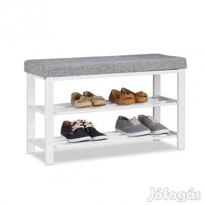 Cipősszekrény 60 x 33 x 50 cm fehér CS06-60