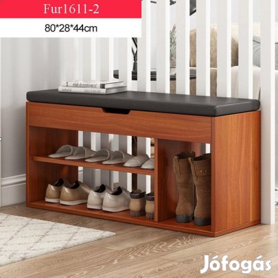 Cipősszekrény 80 x 28 x 44 cm BC FUR1611-2
