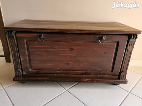 Cipősszekrény, javításra szoruló, fenyő