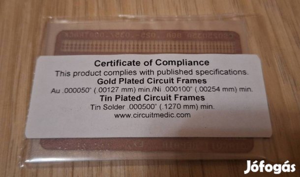 Circuitmedic profi NYÁK-javító készlet (arany/ón bevonattal) 2
