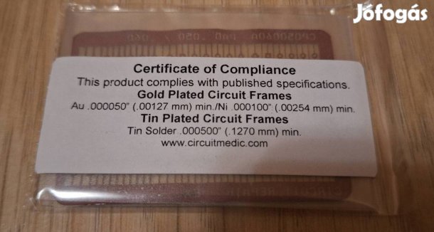 Circuitmedic profi NYÁK-javító készlet (arany/ón bevonattal)