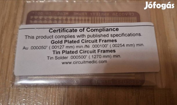 Circuitmedic profi NYÁK-javító készlet (arany/ón bevonattal) 5