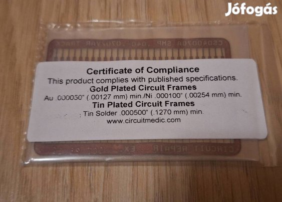 Circuitmedic profi NYÁK-javító készlet (arany/ón bevonattal) 6