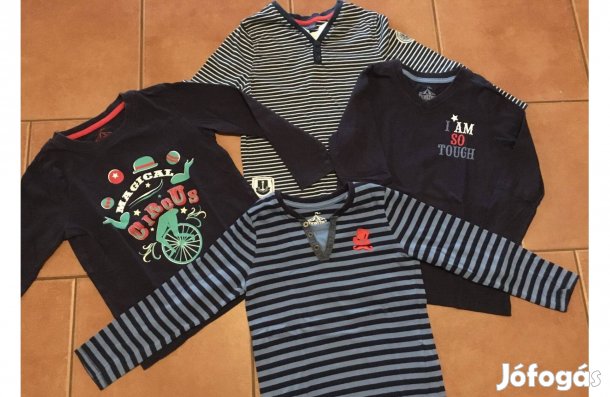 Cirkuszos hosszú ujjú póló csomagban! 110-116