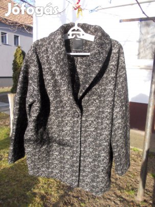Cirmos fekete kabát/g