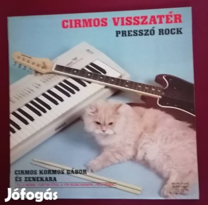 Cirmos visszatér című bakelit lemez újszerű karcmentes állapotban 