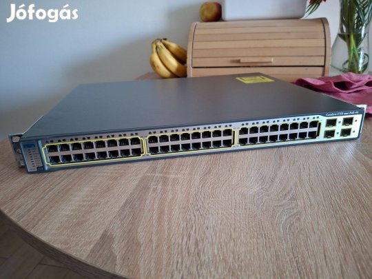 Cisco Catalyst 3750 (48x10/100, PoE, Stack, MGMT)