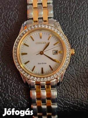 Citizen Elegance Crystal Eco-Drive női karóra Új 2 év garanciával