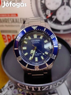 Citizen Fujitsubo Promaster Diver Super Titán Automata NB6021-68L 2 év