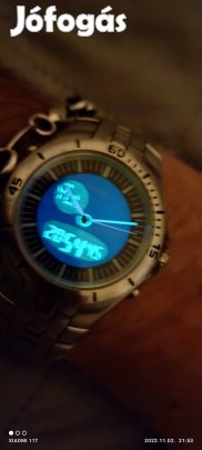 Citizen Marinaut ana-digi chronograph World Time acél zafírüveges.  