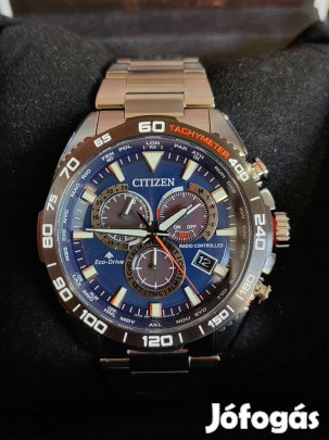 Citizen Promaster Land ECO Drive Radio Controlled Chronograph CB5034-5